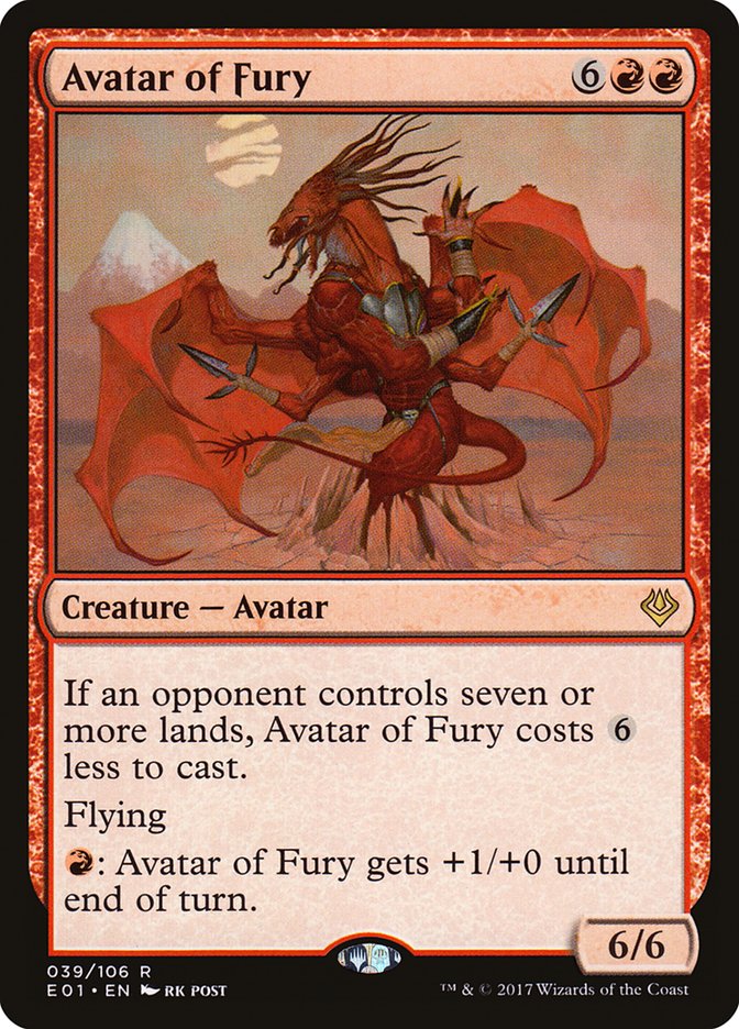 Avatar of Fury [Archenemy: Nicol Bolas] | Deep Dive Games St. Marys