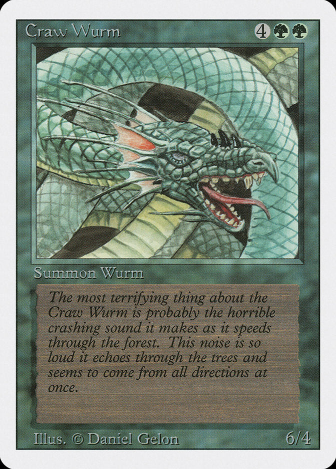 Craw Wurm [Revised Edition] | Deep Dive Games St. Marys