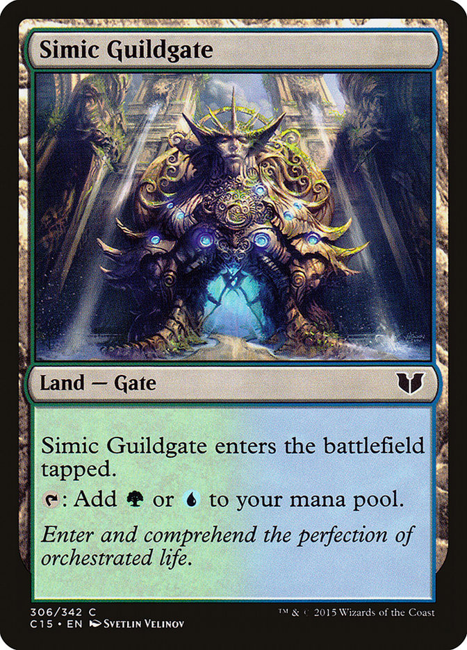 Simic Guildgate [Commander 2015] | Deep Dive Games St. Marys