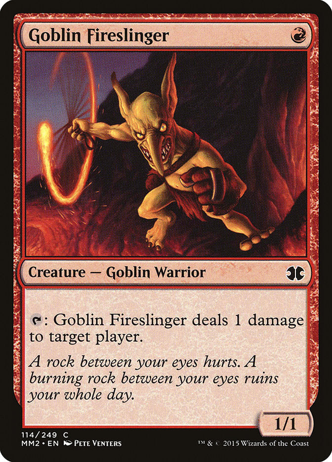 Goblin Fireslinger [Modern Masters 2015] | Deep Dive Games St. Marys