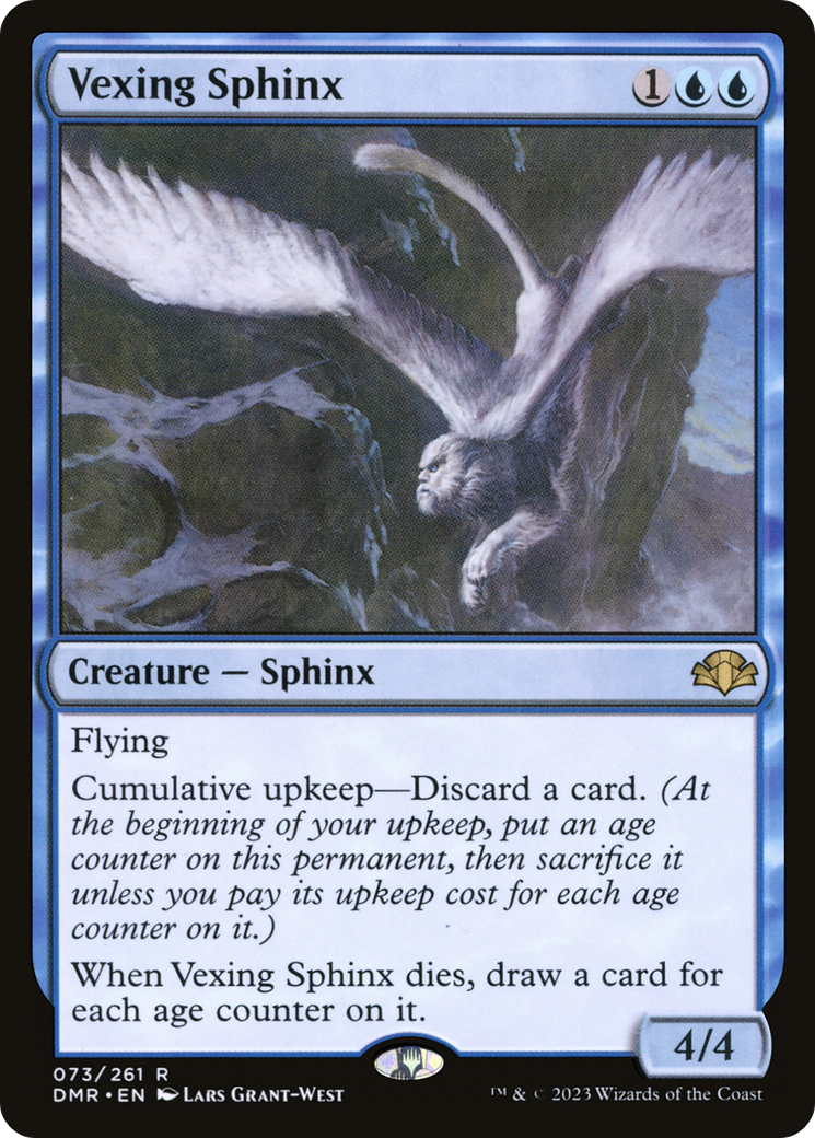 Vexing Sphinx [Dominaria Remastered] | Deep Dive Games St. Marys