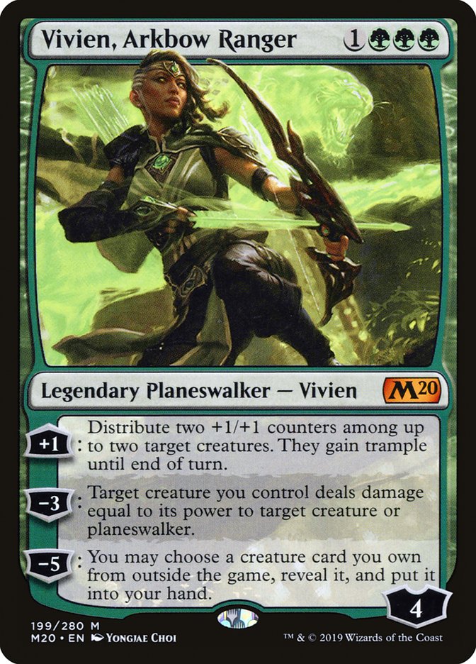 Vivien, Arkbow Ranger [Core Set 2020] | Deep Dive Games St. Marys