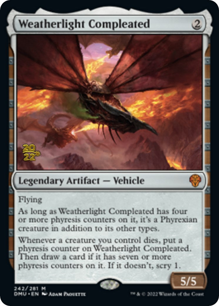 Weatherlight Compleated [Dominaria United Prerelease Promos] | Deep Dive Games St. Marys