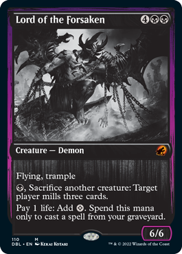 Lord of the Forsaken [Innistrad: Double Feature] | Deep Dive Games St. Marys