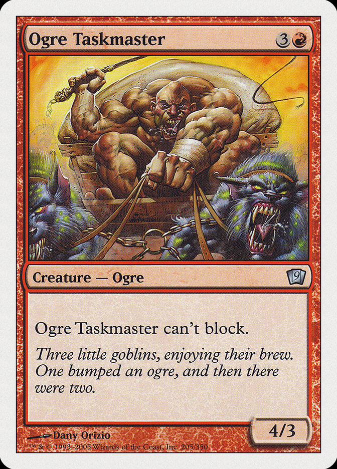 Ogre Taskmaster [Ninth Edition] | Deep Dive Games St. Marys