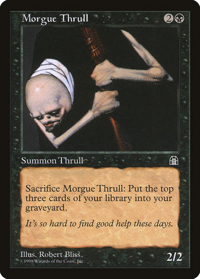 Morgue Thrull [Stronghold] | Deep Dive Games St. Marys