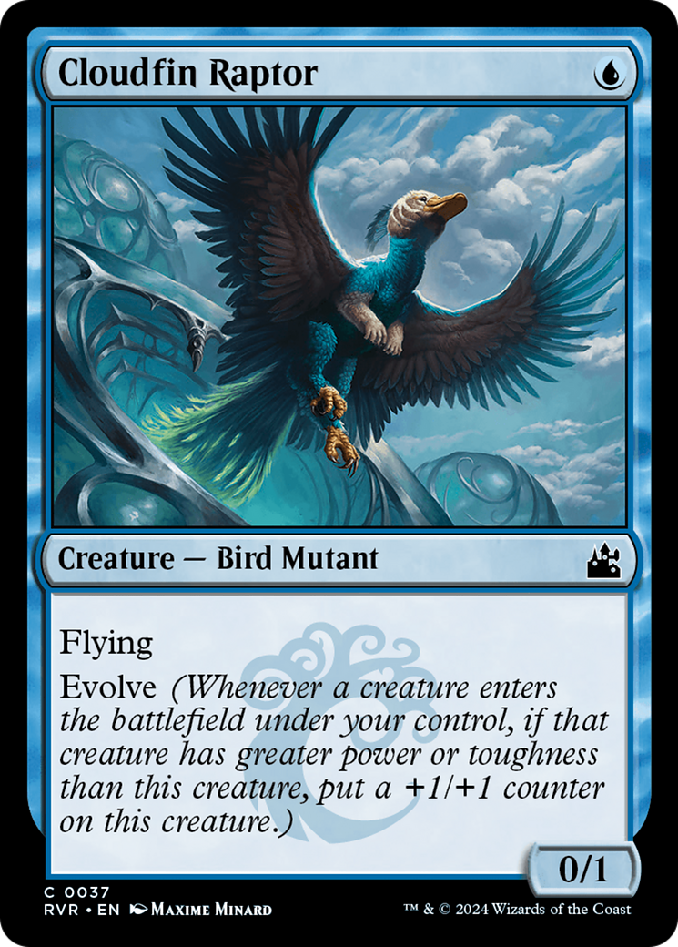 Cloudfin Raptor [Ravnica Remastered] | Deep Dive Games St. Marys