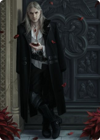 Sorin the Mirthless 1 Art Card [Innistrad: Crimson Vow Art Series] | Deep Dive Games St. Marys