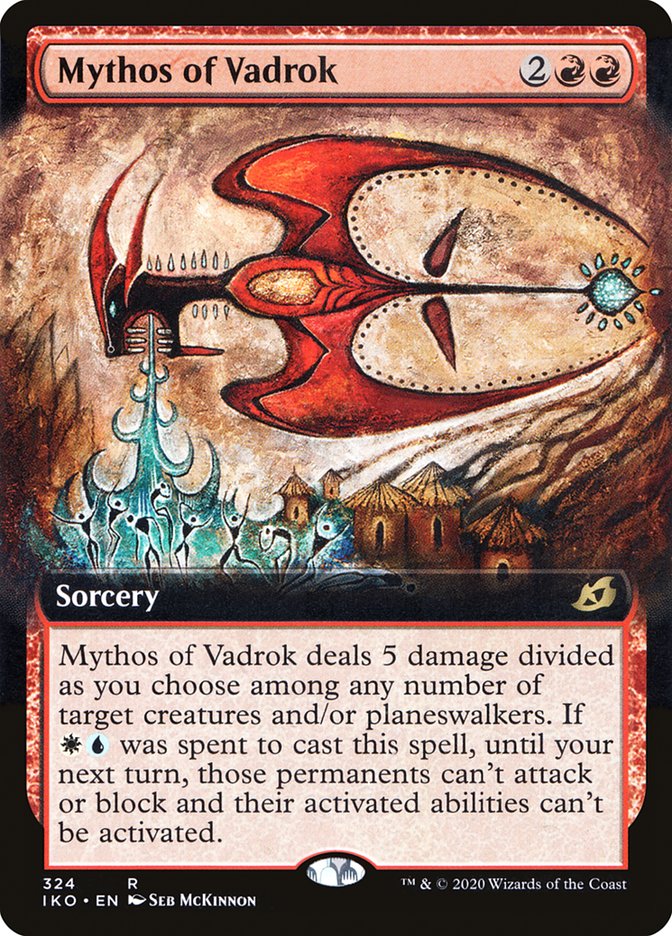 Mythos of Vadrok (Extended Art) [Ikoria: Lair of Behemoths] | Deep Dive Games St. Marys