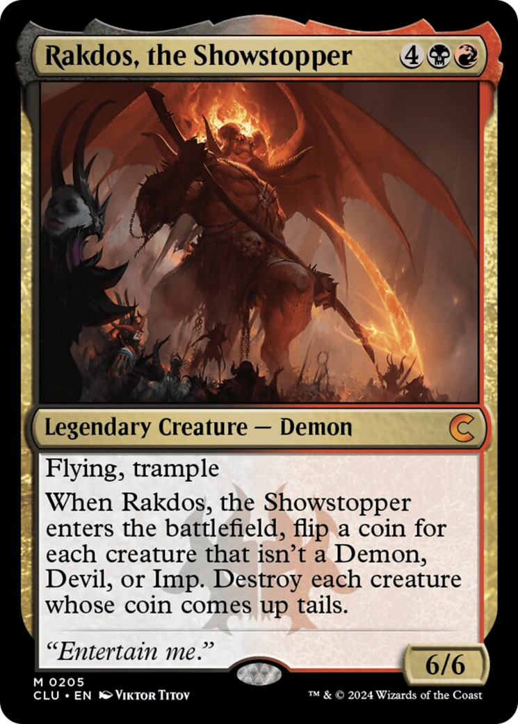 Rakdos, the Showstopper [Ravnica: Clue Edition] | Deep Dive Games St. Marys