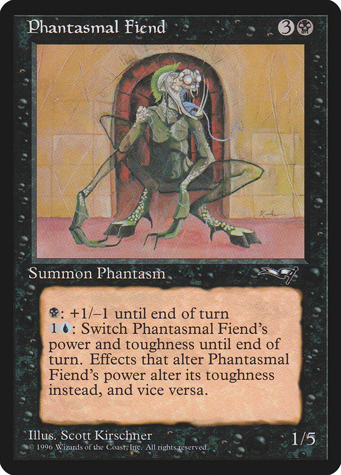 Phantasmal Fiend (Standing) [Alliances] | Deep Dive Games St. Marys