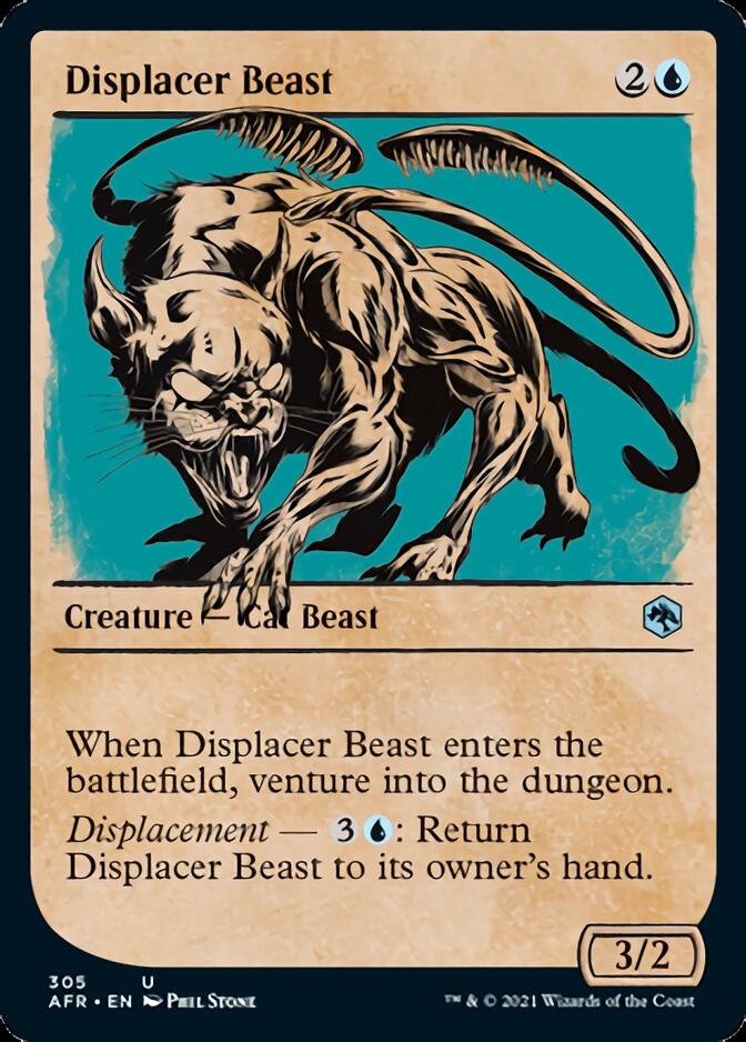 Displacer Beast (Showcase) [Dungeons & Dragons: Adventures in the Forgotten Realms] | Deep Dive Games St. Marys