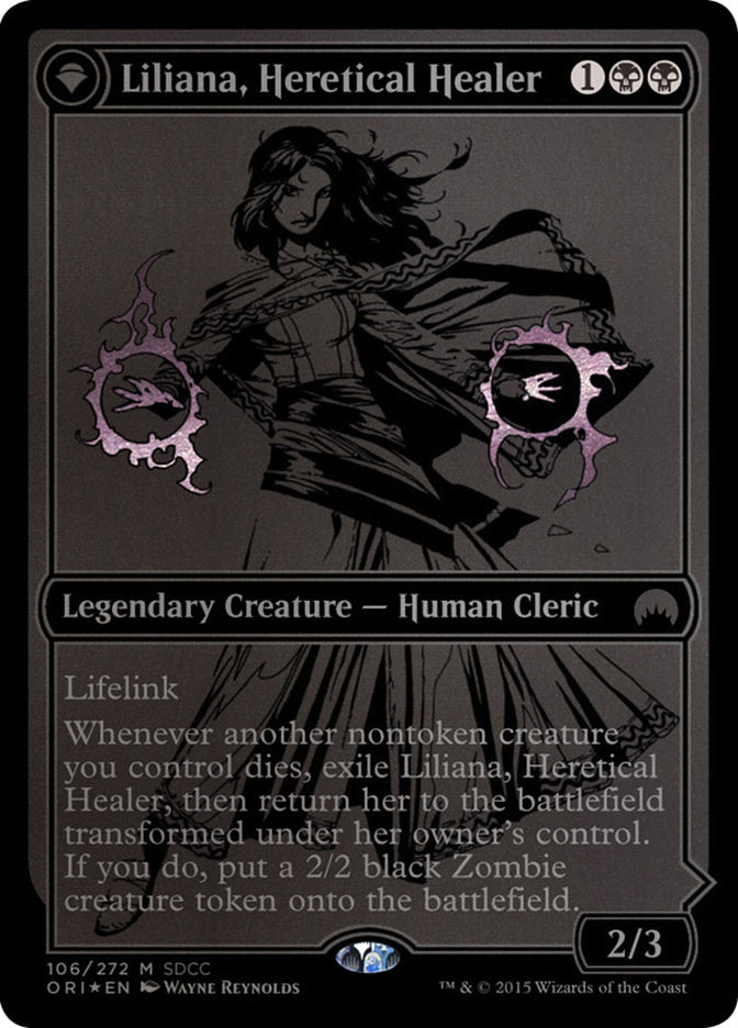 Liliana, Heretical Healer // Liliana, Defiant Necromancer [San Diego Comic-Con 2015] | Deep Dive Games St. Marys