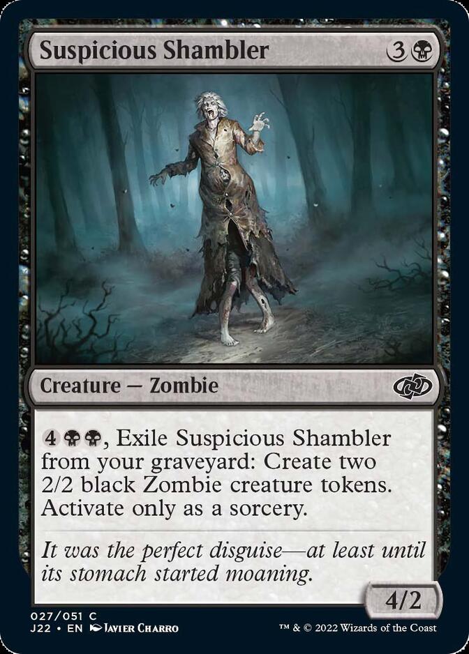 Suspicious Shambler [Jumpstart 2022] | Deep Dive Games St. Marys