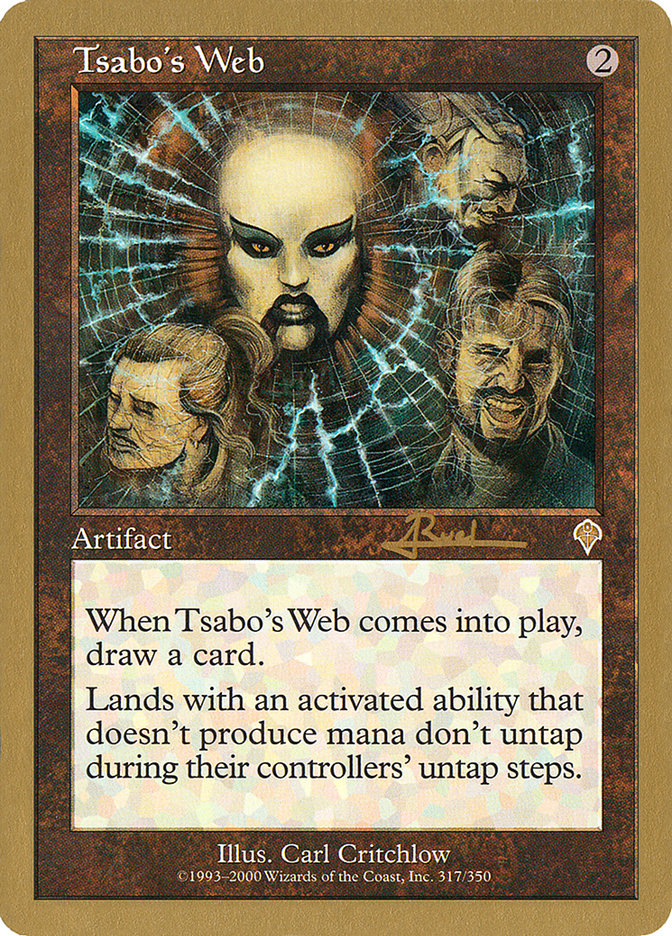 Tsabo's Web (Antoine Ruel) [World Championship Decks 2001] | Deep Dive Games St. Marys