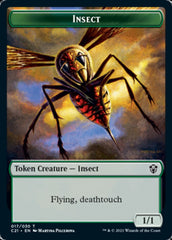 Beast (011) // Insect Double-Sided Token [Commander 2021 Tokens] | Deep Dive Games St. Marys