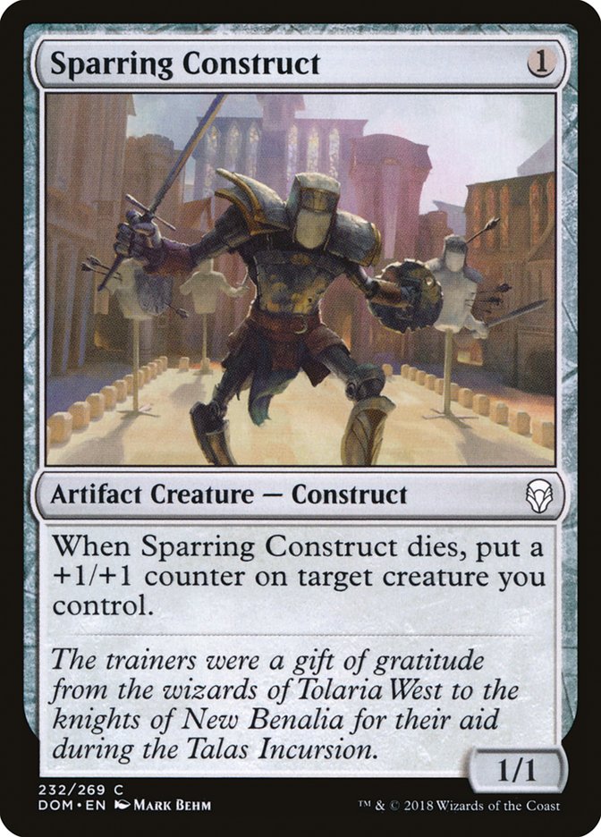 Sparring Construct [Dominaria] | Deep Dive Games St. Marys