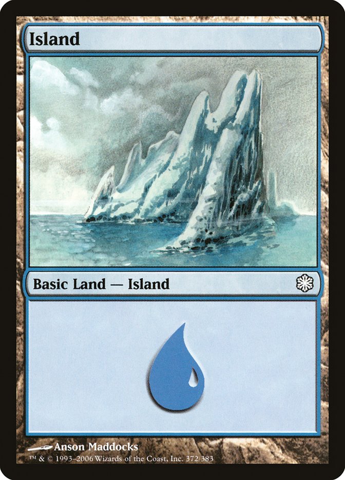 Island (372) [Coldsnap Theme Decks] | Deep Dive Games St. Marys