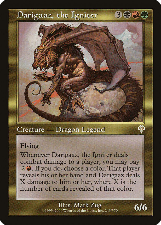 Darigaaz, the Igniter [Invasion] | Deep Dive Games St. Marys