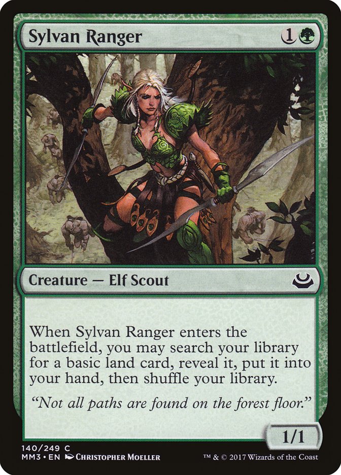 Sylvan Ranger [Modern Masters 2017] | Deep Dive Games St. Marys