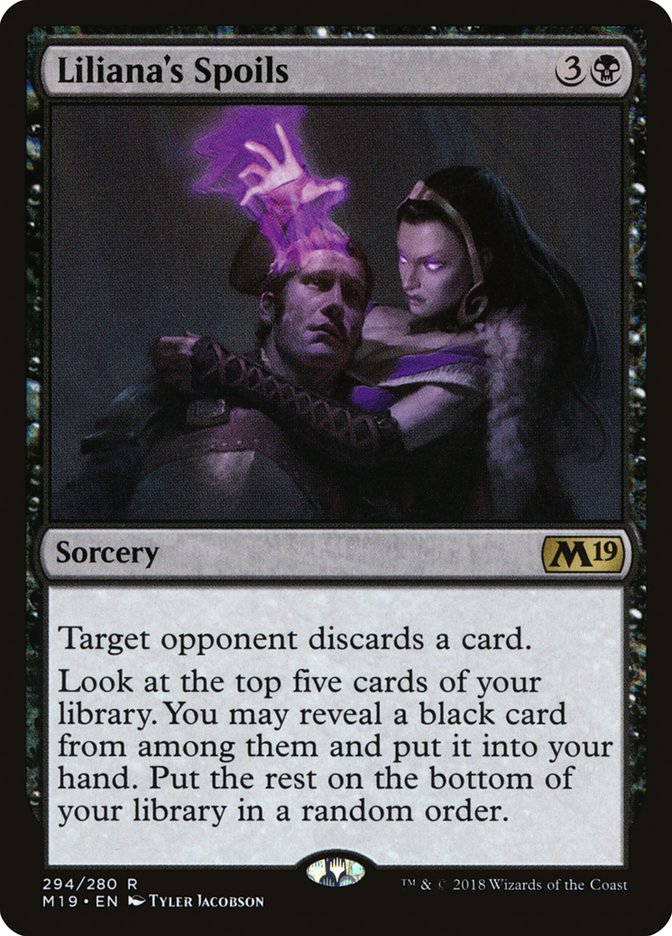 Liliana's Spoils [Core Set 2019] | Deep Dive Games St. Marys