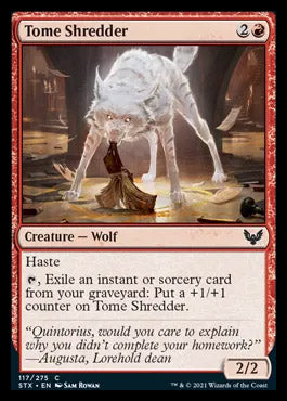 Tome Shredder [Strixhaven: School of Mages] | Deep Dive Games St. Marys