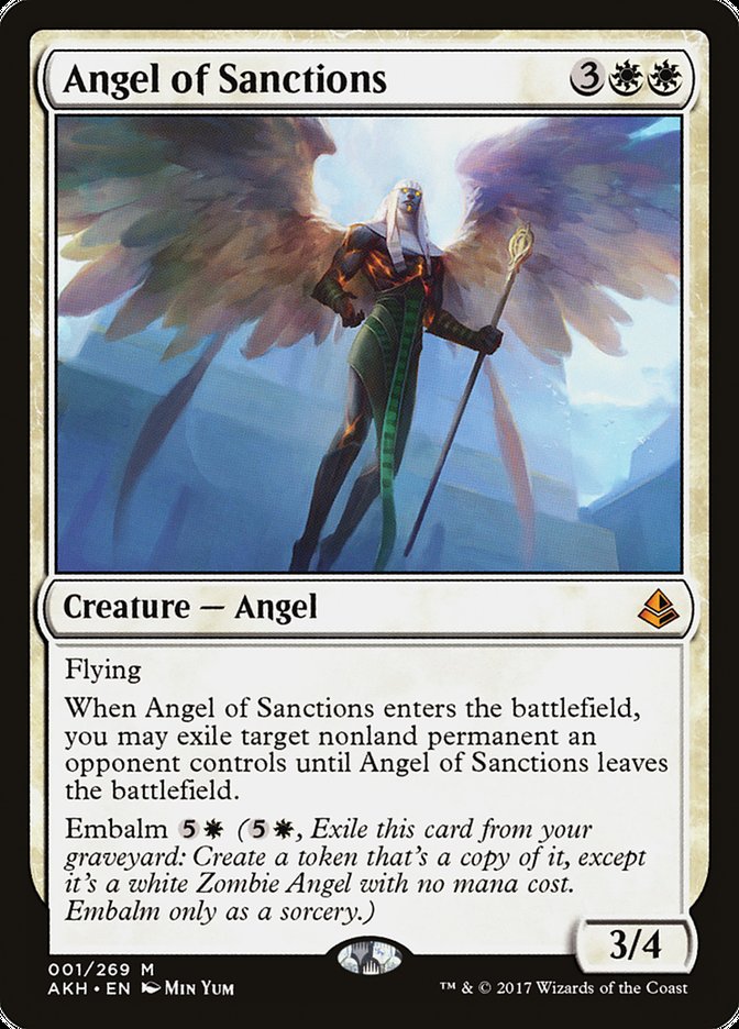 Angel of Sanctions [Amonkhet] | Deep Dive Games St. Marys