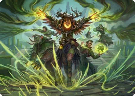 Witherbloom Command Art Card [Strixhaven: School of Mages Art Series] | Deep Dive Games St. Marys