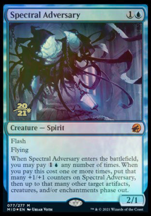 Spectral Adversary [Innistrad: Midnight Hunt Prerelease Promos] | Deep Dive Games St. Marys