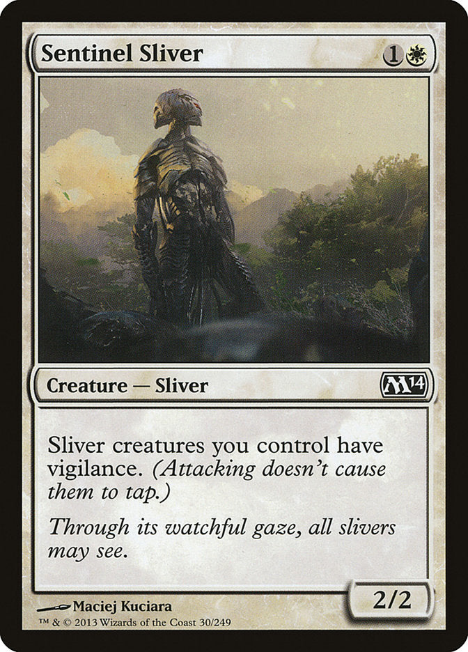 Sentinel Sliver [Magic 2014] | Deep Dive Games St. Marys