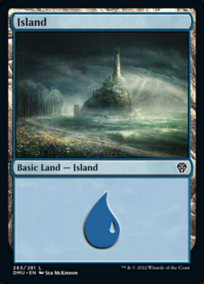 Island (265) [Dominaria United] | Deep Dive Games St. Marys