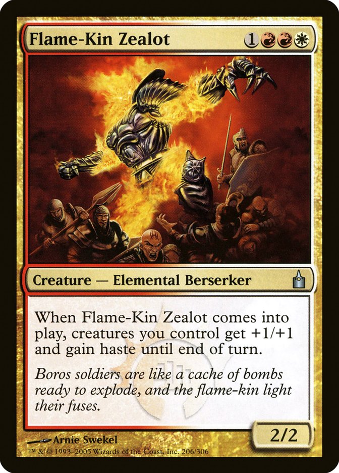 Flame-Kin Zealot [Ravnica: City of Guilds] | Deep Dive Games St. Marys