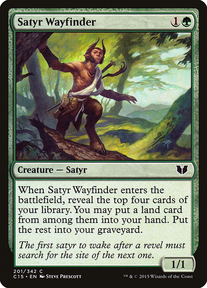 Satyr Wayfinder [Commander 2015] | Deep Dive Games St. Marys