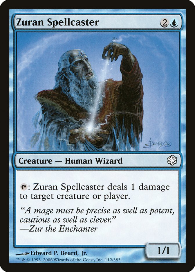 Zuran Spellcaster [Coldsnap Theme Decks] | Deep Dive Games St. Marys