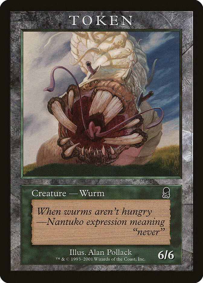 Wurm Token [Magic Player Rewards 2002] | Deep Dive Games St. Marys