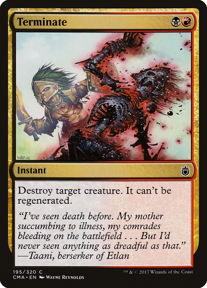 Terminate [Commander Anthology] | Deep Dive Games St. Marys