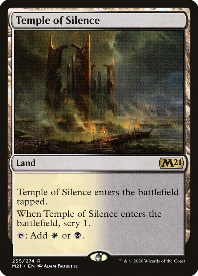 Temple of Silence [Core Set 2021] | Deep Dive Games St. Marys