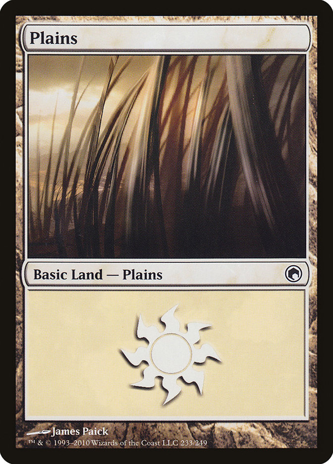 Plains (233) [Scars of Mirrodin] | Deep Dive Games St. Marys