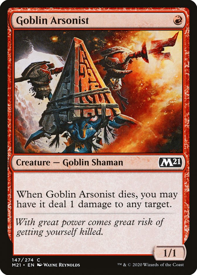 Goblin Arsonist [Core Set 2021] | Deep Dive Games St. Marys