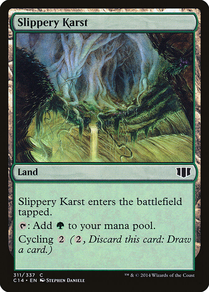 Slippery Karst [Commander 2014] | Deep Dive Games St. Marys