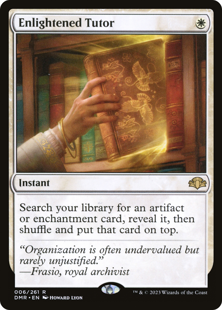 Enlightened Tutor [Dominaria Remastered] | Deep Dive Games St. Marys