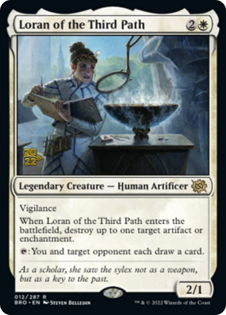 Loran of the Third Path [The Brothers' War Prerelease Promos] | Deep Dive Games St. Marys