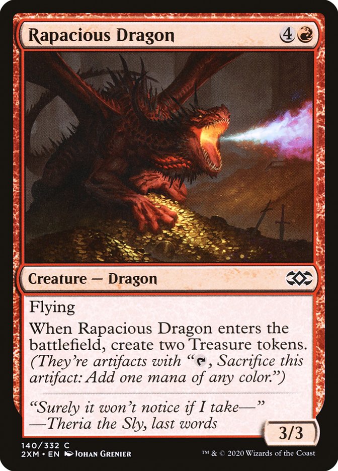 Rapacious Dragon [Double Masters] | Deep Dive Games St. Marys