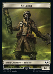 Soldier (004) // Vanguard Suppressor Double-Sided Token (Surge Foil) [Warhammer 40,000 Tokens] | Deep Dive Games St. Marys