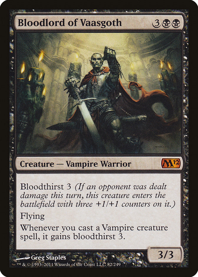 Bloodlord of Vaasgoth [Magic 2012] | Deep Dive Games St. Marys