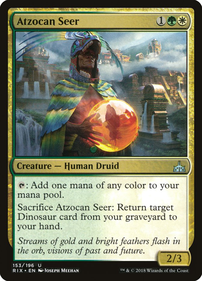 Atzocan Seer [Rivals of Ixalan] | Deep Dive Games St. Marys