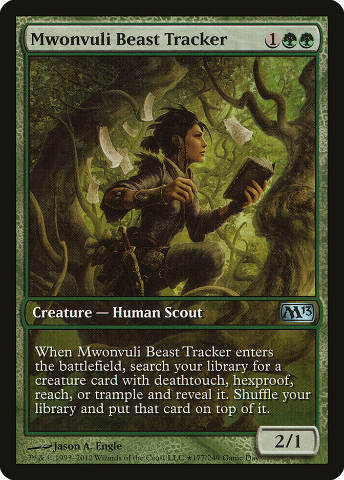 Mwonvuli Beast Tracker (Game Day) [Magic 2013 Promos] | Deep Dive Games St. Marys