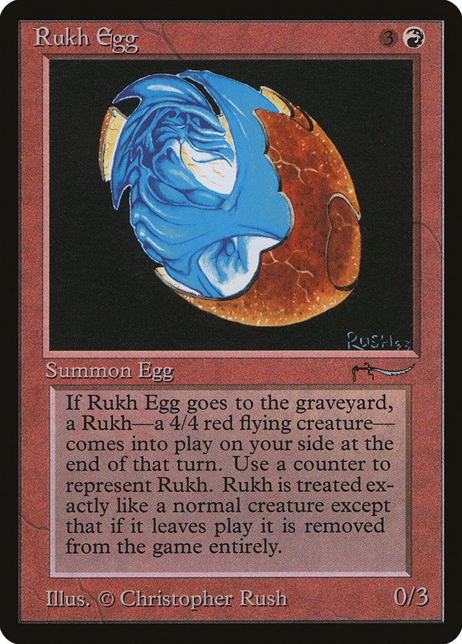 Rukh Egg (Dark Mana Cost) [Arabian Nights] | Deep Dive Games St. Marys