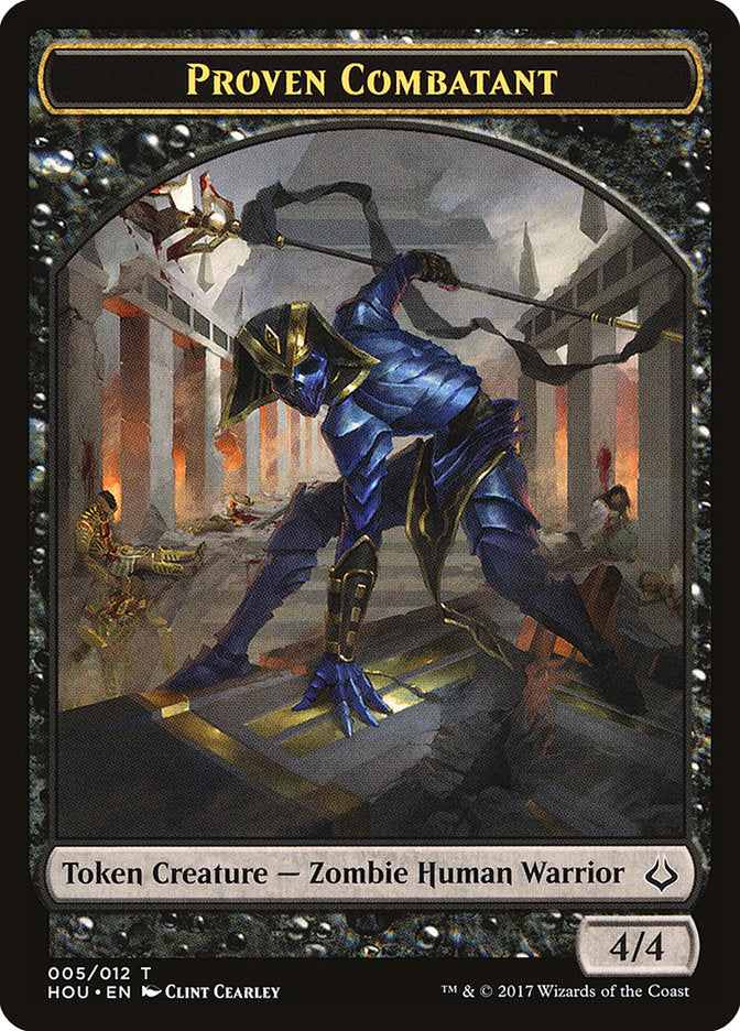 Proven Combatant Token [Hour of Devastation Tokens] | Deep Dive Games St. Marys