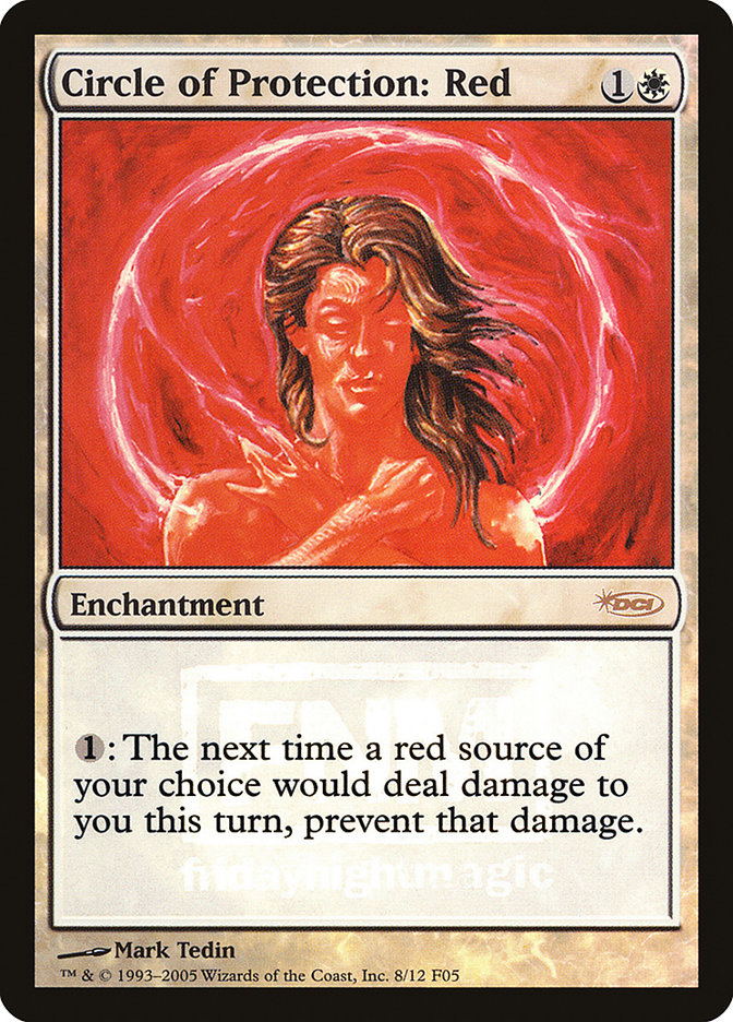 Circle of Protection: Red [Friday Night Magic 2005] | Deep Dive Games St. Marys